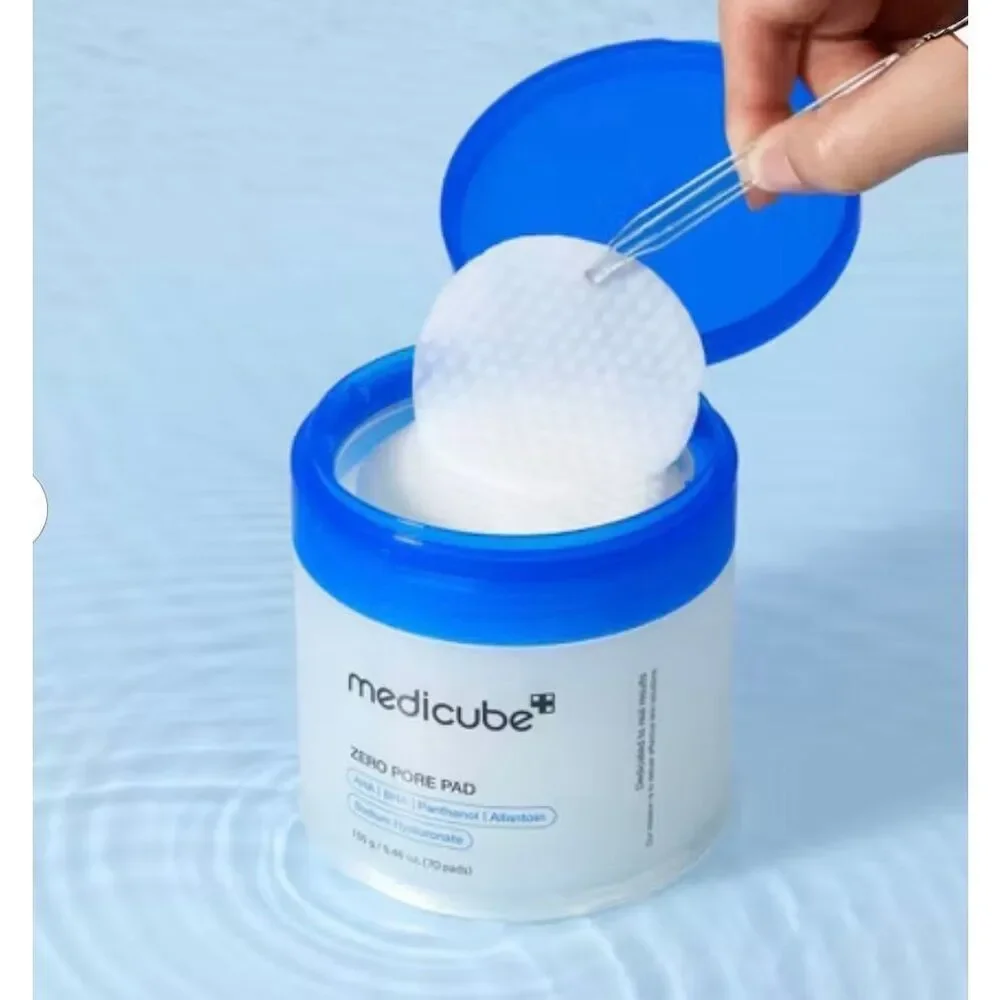 MEDICUBE - NWTIB Zero Pore Pad 2.0, 70 Dual-Textured Toner Pads/Exfoliation